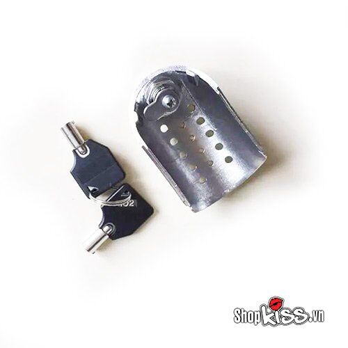 Thắt lưng trinh tiết nam thép không gỉ bền đẹp khóa an toàn