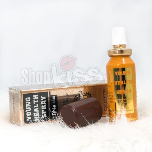 Chai xịt Young Health Spray Nhân Sâm Tự Nhiên Tăng Cường Sức Khỏe