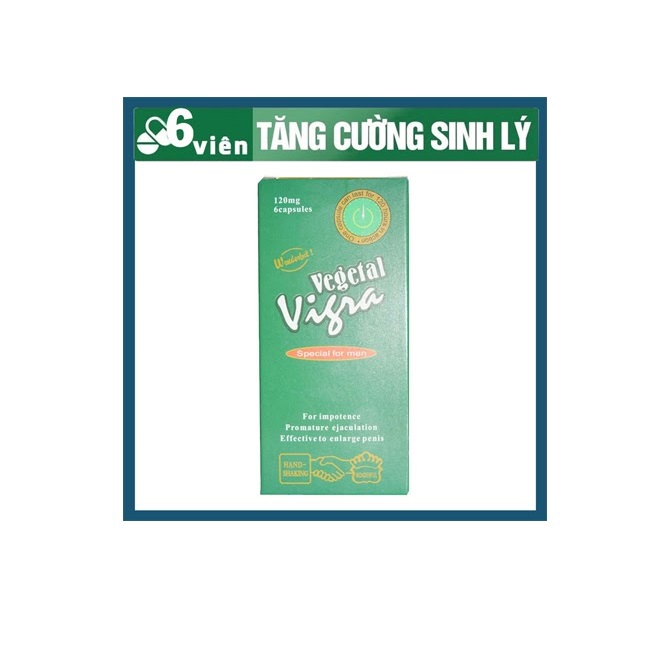Viên uống tăng sinh lý nam Vegetal Viagra tăng cường sức mạnh phái mạnh