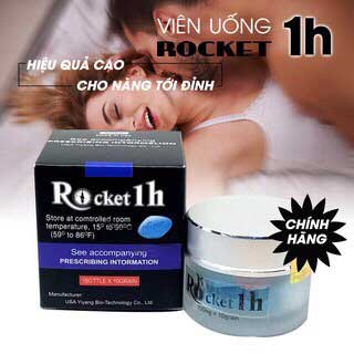 Rocket 1h Mỹ chính hãng tăng cường sinh lý Nam giới kéo dài thời gian xuất tinh