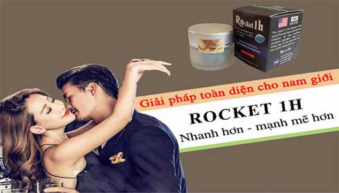 Rocket 1h Mỹ chính hãng tăng cường sinh lý Nam giới kéo dài thời gian xuất tinh