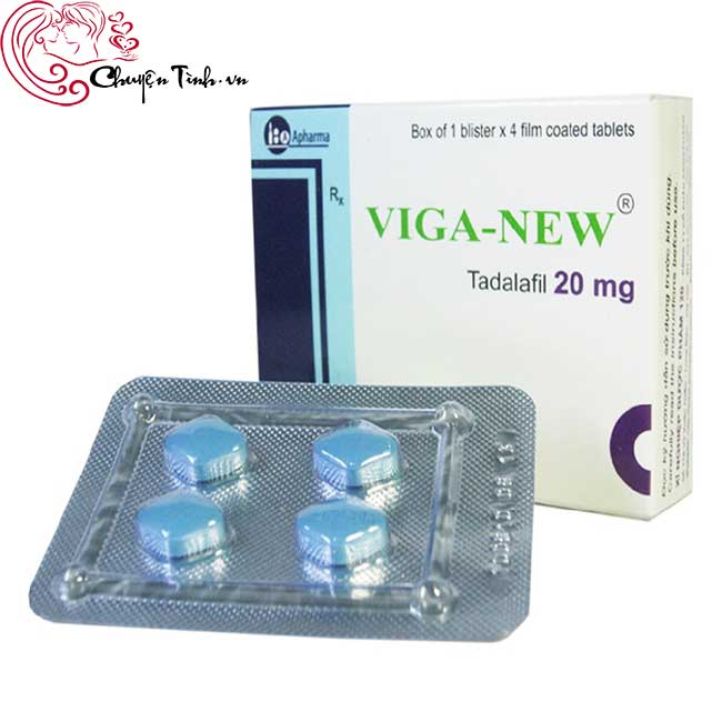 Cung cấp Viên uống cương dương Viga New 20mg  chính hãng