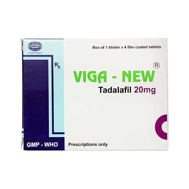 Cung cấp Viên uống cương dương Viga New 20mg  chính hãng