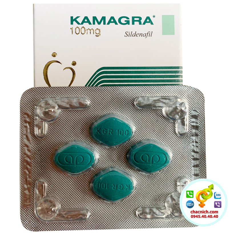 Kamagra 100mg cường dương Ấn Độ kéo dài thời gian tăng cường sinh lý