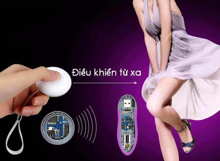 Trứng Rung Đôi Leten Melody Sạc Pin Cao Cấp EG33G Siêu Mạnh