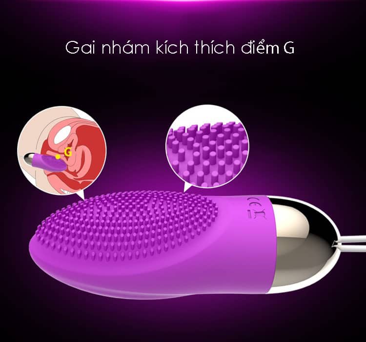 Trứng Rung Đôi Leten Melody Sạc Pin Cao Cấp EG33G Siêu Mạnh