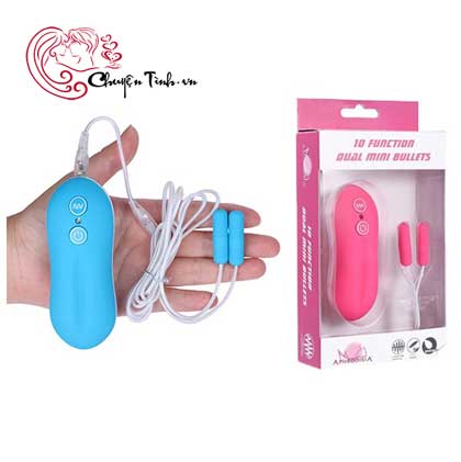 Trứng rung đôi Aphrodisia mini siêu mạnh Kích thích điểm G