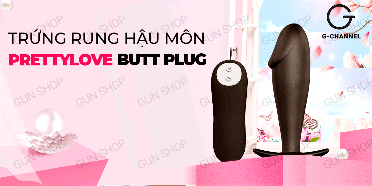 Mua Trứng rung hậu môn rung mạnh chống nước pin - Pretty Love Butt Plug  có tốt không?
