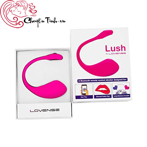 Trứng rung Lovense Lush Remoto Siêu mạnh Kích thích cực đỉnh