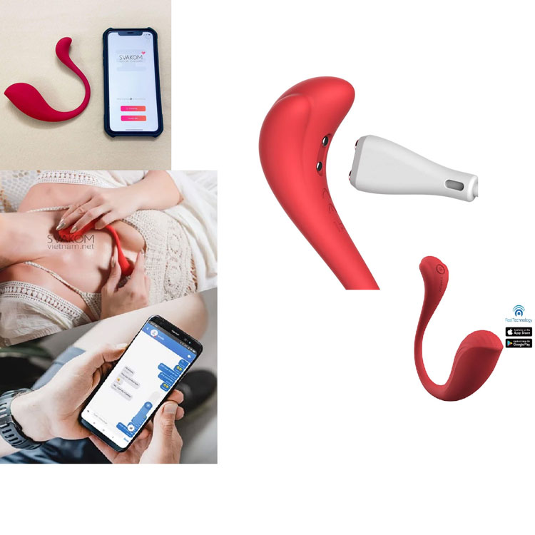 Trứng rung cao cấp Svakom Phoenix Neo điều khiển từ xa siêu bền
