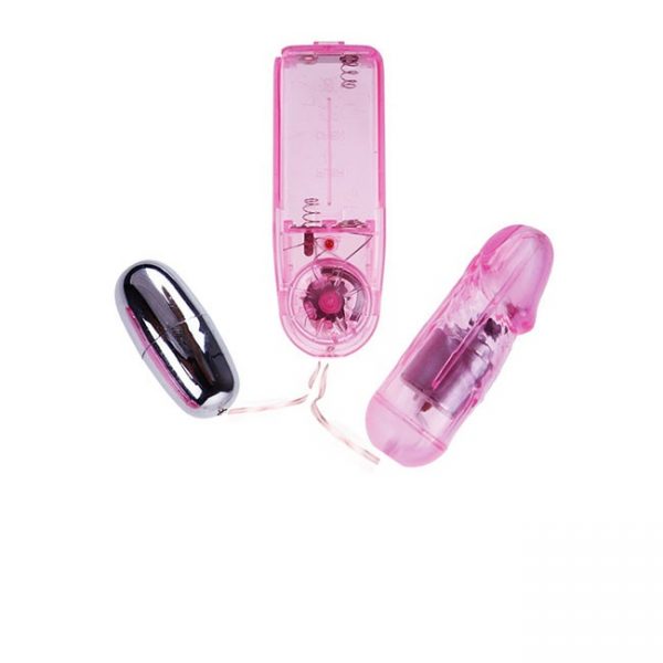 Trứng Rung 2 Đầu Inox Điều Khiển Từ Xa Màu Hồng Tăng Khoái Cảm