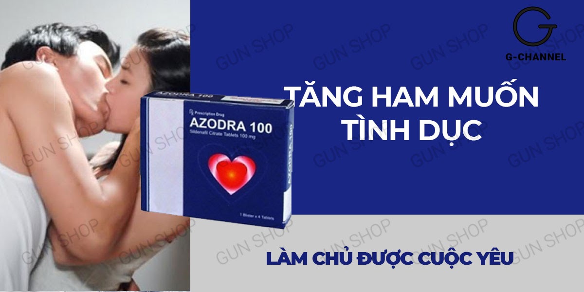 Đánh giá Azodra 50mg viên uống hỗ trợ cương dương kéo dài thời gian tăng cường sinh lý - Hộp 4 viên nhập khẩu