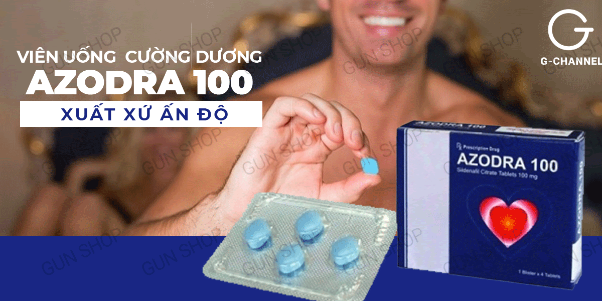 Đánh giá Azodra 50mg viên uống hỗ trợ cương dương kéo dài thời gian tăng cường sinh lý - Hộp 4 viên nhập khẩu