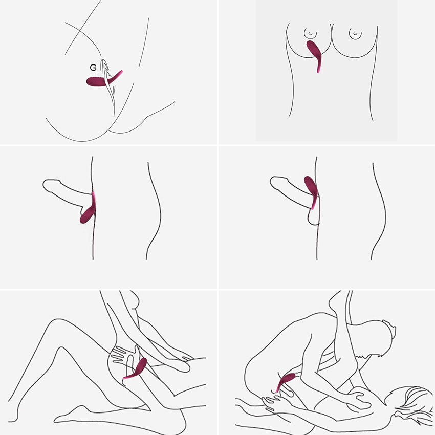 Vòng rung Svakom Tyler 5 chế độ kích thích điểm G, hàng Mỹ