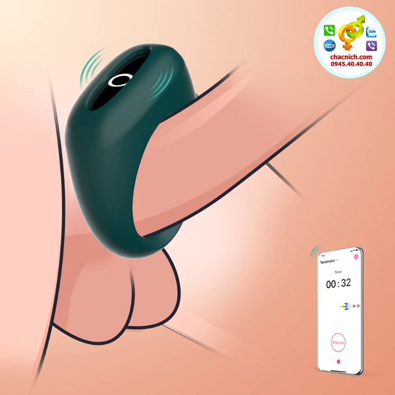 Vòng rung Magic Dante II 10 chế độ điều khiển App cao cấp