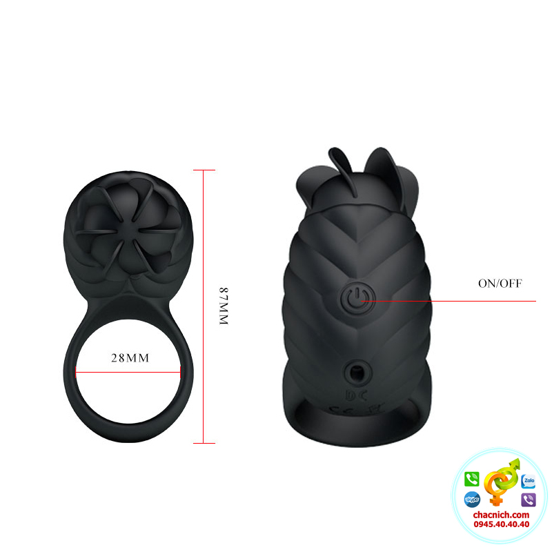 Review Vòng xoay cánh quạt 3 chế độ xoay khác nhau Prettylove Frances  tốt nhất