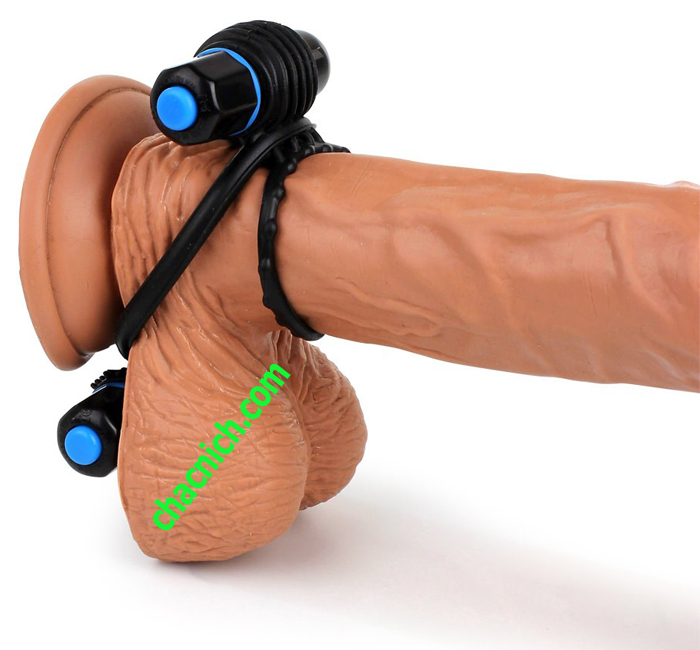 Vòng Rung Kép Doc Johnson 10 Chế Độ Silicone Cao Cấp Tăng Khoái