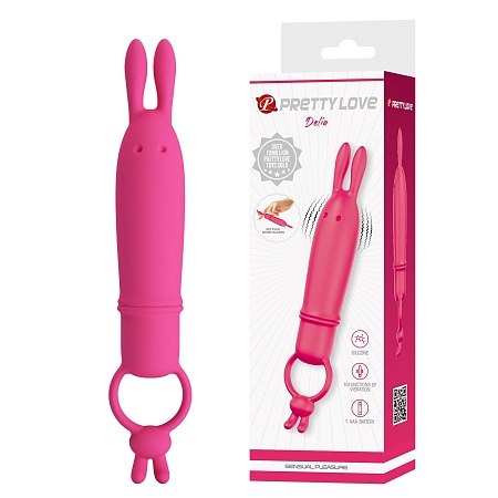 Trứng rung massage mini PrettyLove Delia hình thỏ chính hãng giá rẻ