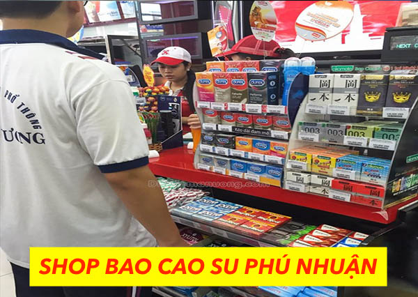 Cửa hàng bao cao su chuoi18.com Phú Nhuận shop bán BCS gần đây nhất