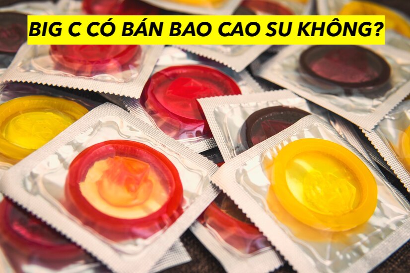 Siêu thị Big C có bán bao cao su không? Mua BCS có ngại không?