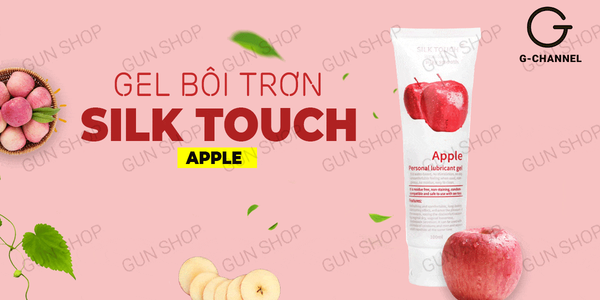  So sánh Gel bôi trơn hương táo - Silk Touch - Chai 100ml có tốt không?