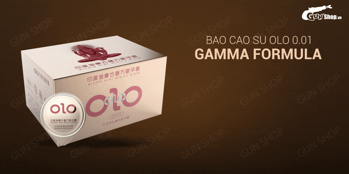  Kho sỉ Bao cao su OLO 0.01 Gamma Formula - Kéo dài thời gian gân gai - Hộp 10 cái mới nhất