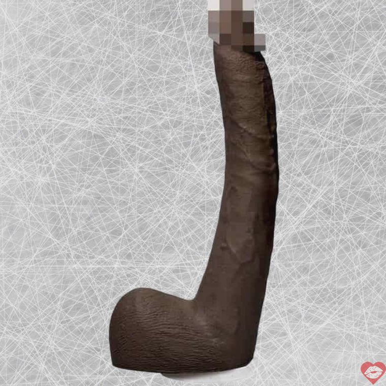 Doc Johnson Isiah Maxwell 26cm Nâu TPE Realistic Siêu Lớn