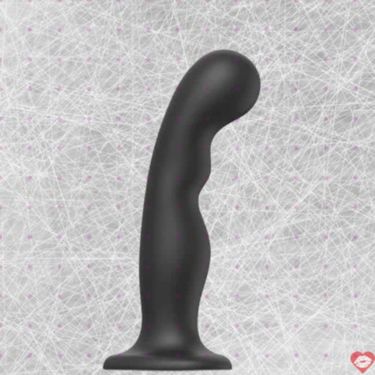 Strap-on Dildo P&G L 18cm Đen Silicone Đa Năng