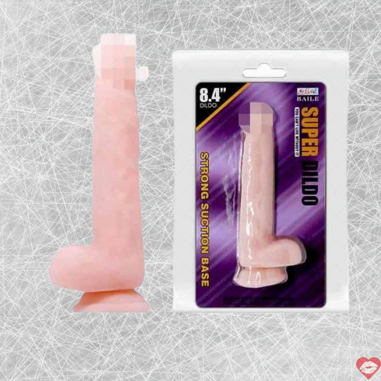 Baile Super Dildo 22cm Da Người Bám Mạnh