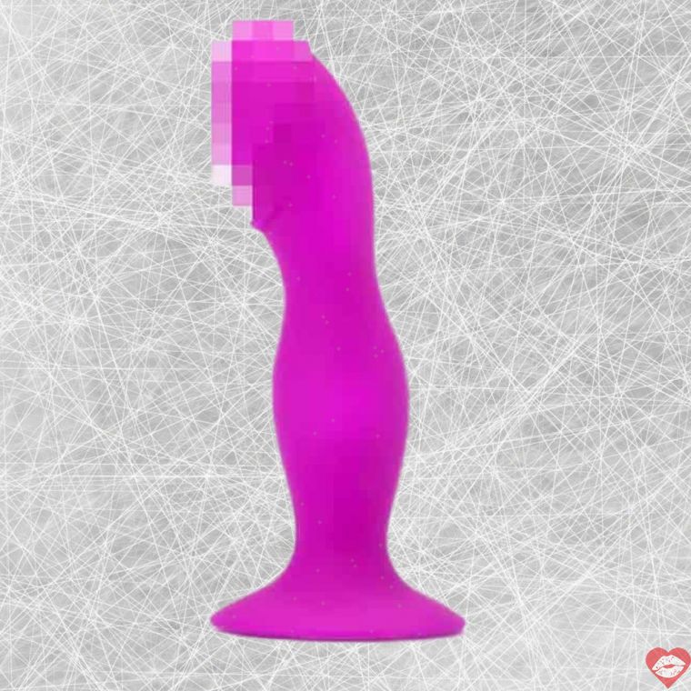 Booty Passion Baile 16cm Tím Silicon Hậu Môn
