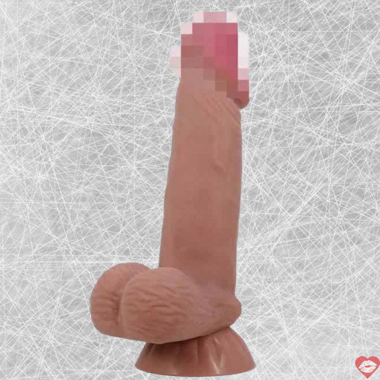 Baile Sliding Skin dildo 19cm da trượt thực tế