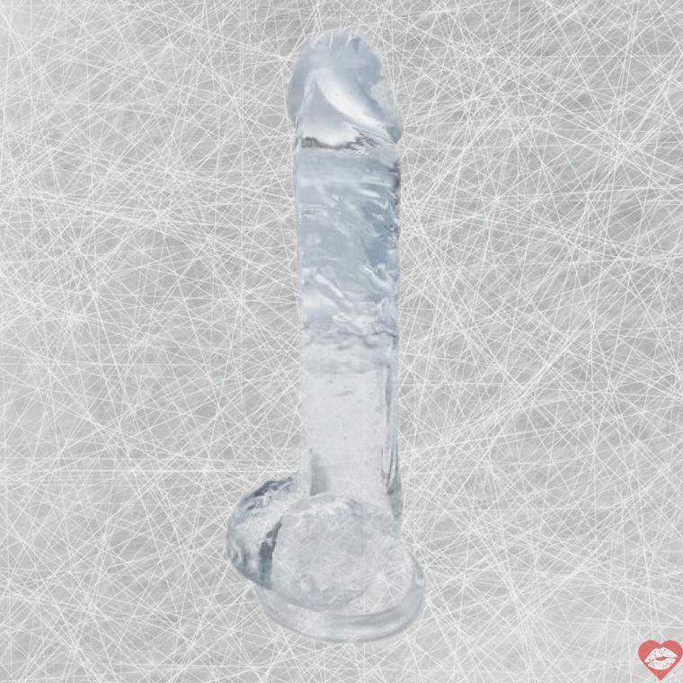 Magic Eyes Sword Fake Penis Hút Đĩa 19.5cm