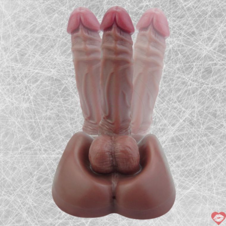 Real Penis Dildo Gay 22cm 4cm Base Mạnh Mẽ Nam 