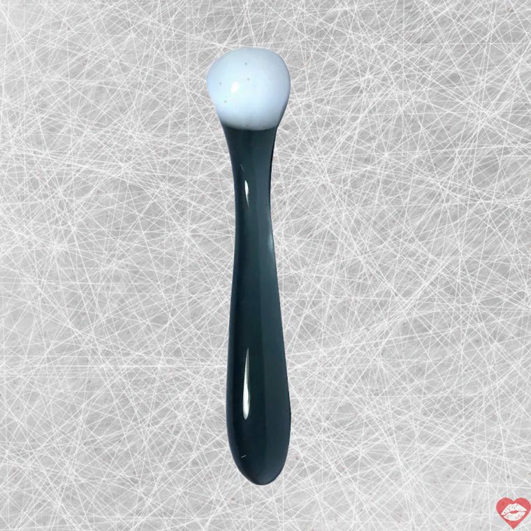 Glass Dildo Đen Trắng G-Spot 20cm Cao Cấp