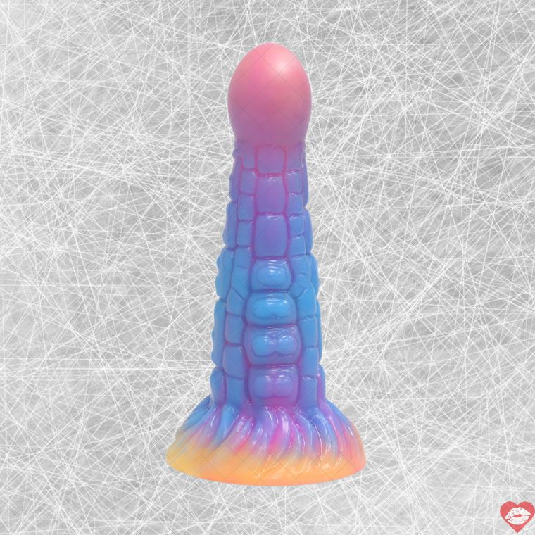 Dildo Hậu Môn Alien Phát Sáng Kết Cấu Siêu Lạ