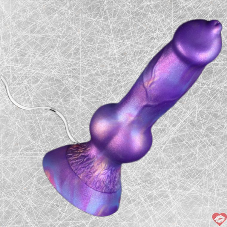 Dildo Dog Knot Tím Bơm Tinh Fantasy Huyền Ảo Siêu Sướng