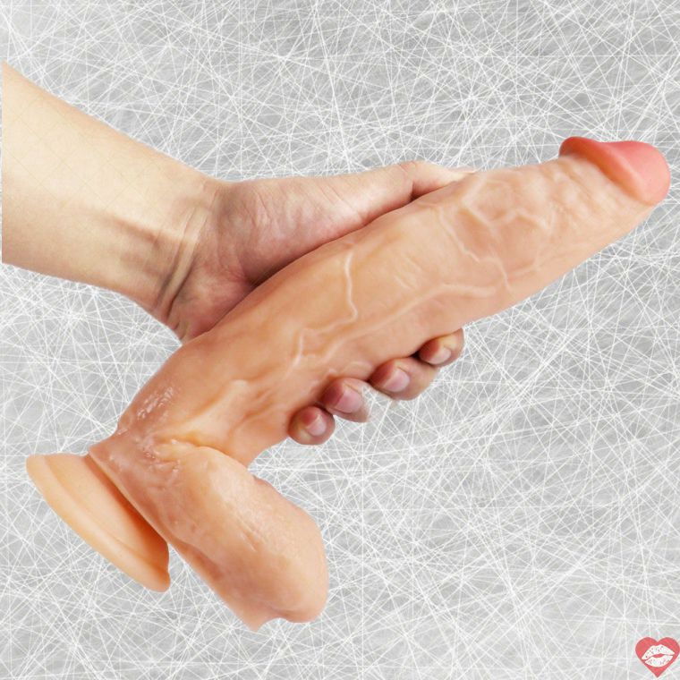 Dildo Thịt Dày 30cm Siêu Lớn Đầy Đủ