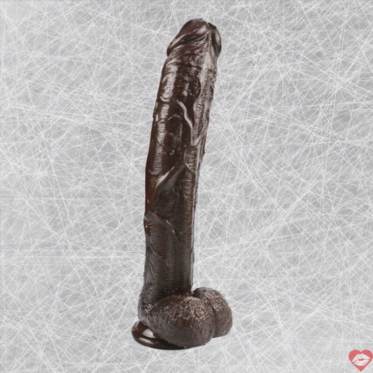 Dildo Cà Phê Cong 25cm Lớn Lao Động Vật