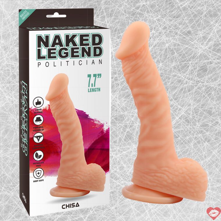 NL Politician Dildo Hút Bền Kháng Khuẩn An Toàn