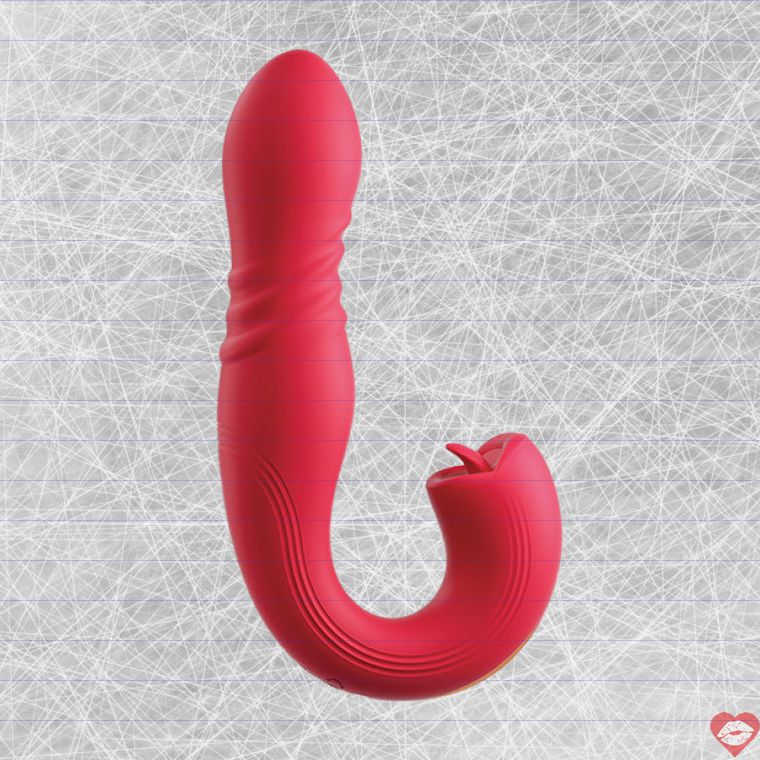 Joi Thrust 2 Rung G-spot Liếm Âm Đạo Tùy Chỉnh Sướng