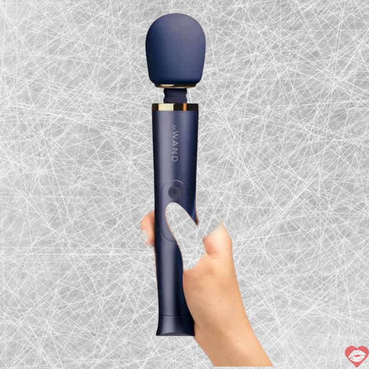Le Wand Petite Massage Xanh Đậm Mạnh Mẽ Toàn Thân
