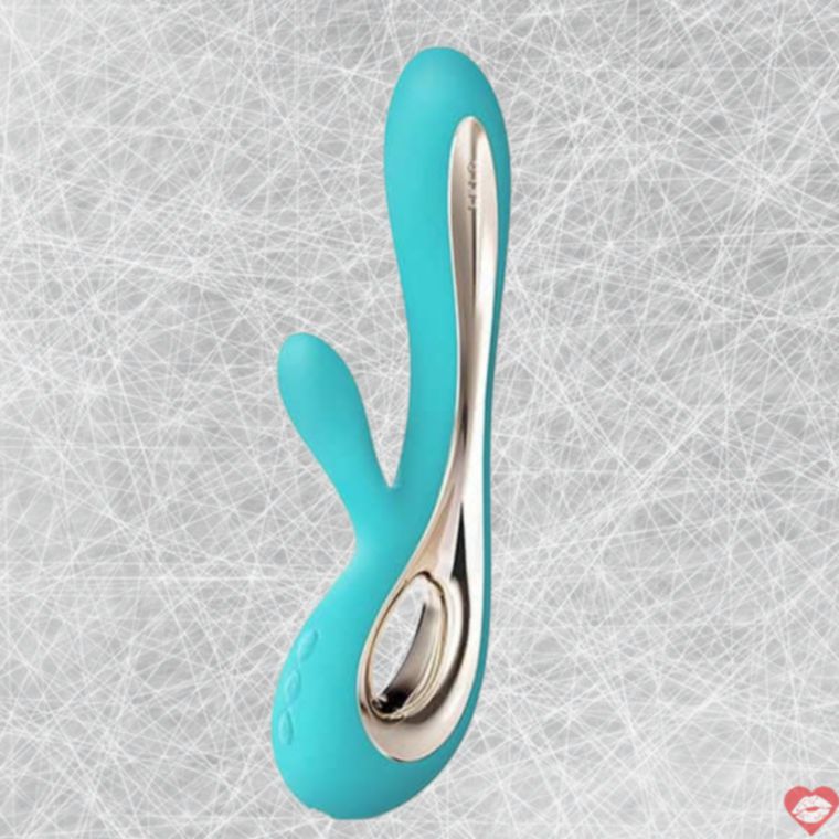 Lelo Soraya 2 rabbit vibrator xanh ngọc silicone cao cấp