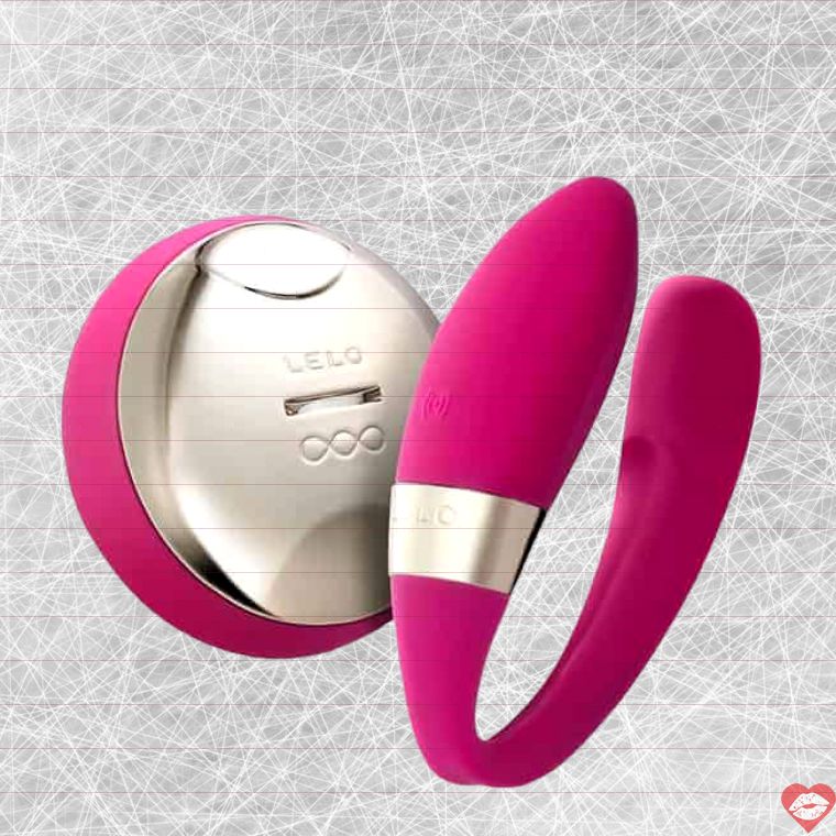 Lelo Tiani 2 hồng couples remote 8.4cm rung đôi 8 mức