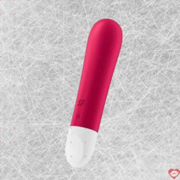 Satisfyer Bullet 1 Rung Đỏ Siêu Mạnh Pin Sạc Đa Tốc