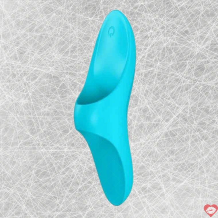 Vibrô ngón Satisfyer Teaser xanh ngọc kích thích