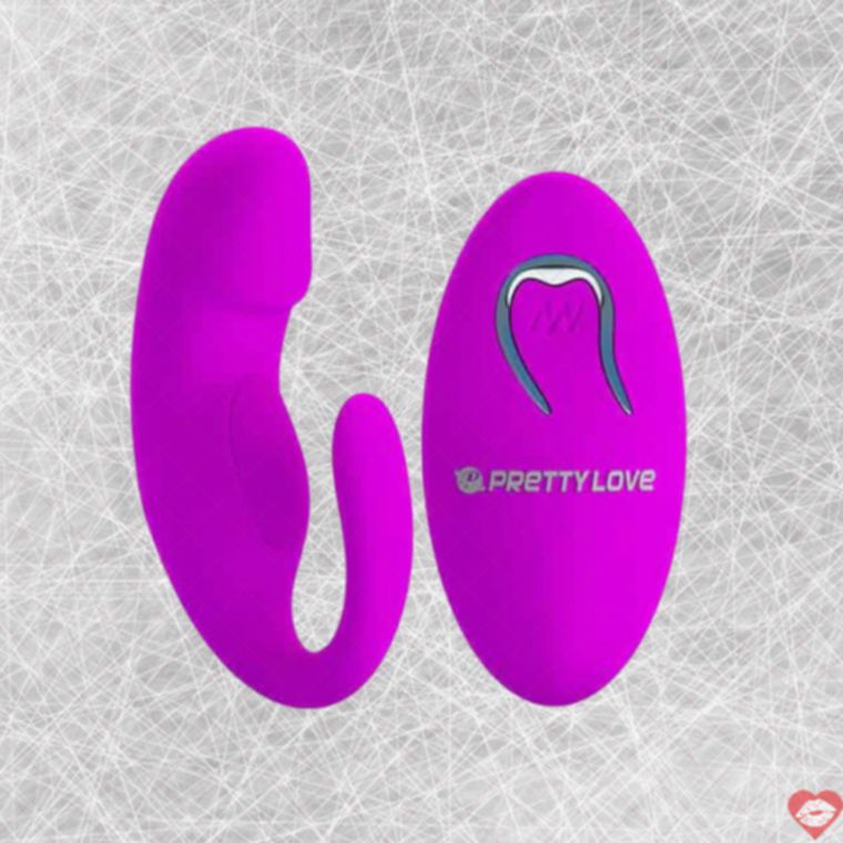 Pretty Love couple remote fuchsia rung đôi 9.7cm