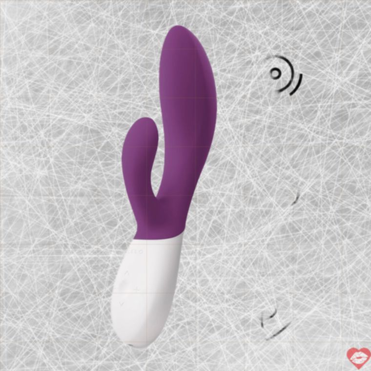 Lelo Ina Wave 2 G-spot Clit Tím WaveMotion