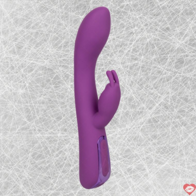 CEN傑克兔紫色加熱震動器22cm 矽膠防水美國