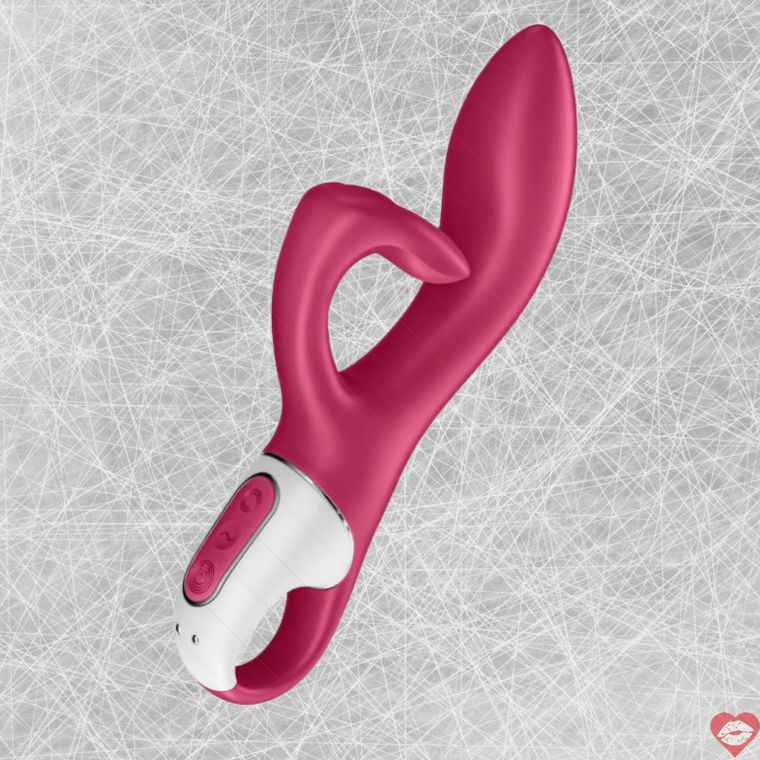 Satisfyer Embrace Rabbit Rung Đỏ 21cm Đức