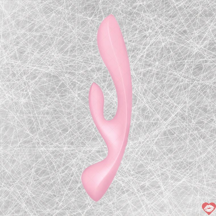 Satisfyer rabbit ba kích thích hồng 23.8cm chống nước